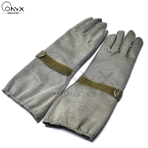 ถุงมือนักบิน Nomex แบบกำหนดเองสำหรับขายส่ง ทนไฟ ทนความร้อน ทำจากหนัง สำหรับงานยุทธวิธี การบิน และงานอเนกประสงค์ - Product Image 2