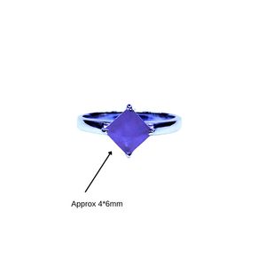 Wedding Wear 925 Sterling Silver White Rainbow Moonstone Gemstone Women Wear Classic <b>Couple</b> <b>Ring</b> - Product Image 5