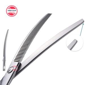 Ciseaux amincissants pour animaux domestiques, étui en cuir, vente en gros, de haute qualité - Product Image 6