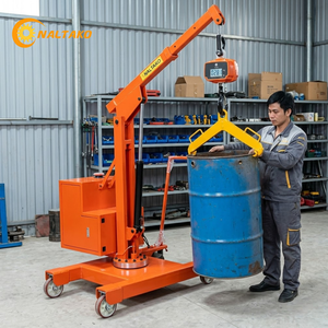 3-Stage Telescopic Boom 500kg Mini Hydraulic Crane 2.8m Height for Pickup Truck Cargo Loading - Product Image 5