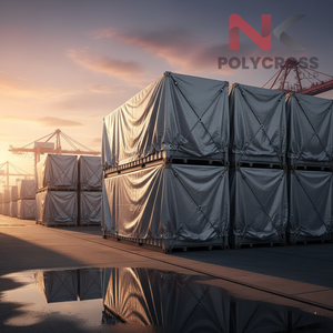 Rouleau de tissu en bâche PVC de qualité OEM garantie, panneau thermoplastique durable pour applications agricoles - Product Image 1