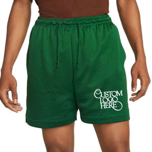 Shorts en maille imprimés pour hommes – Nouveauté du fabricant de vêtements – Style décontracté pour la rue et la gym – 100 % polyester – Idéal pour la course à pied - Product Image 1