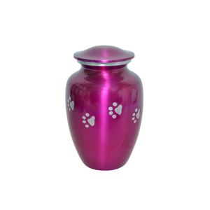 Urna Funeraria de Alta Calidad para Adultos, Diseño de Huella de Pata Dorada, Personalizable, Metálica, Hecha a Mano, Suministros Funerarios Uzair - Product Image 5
