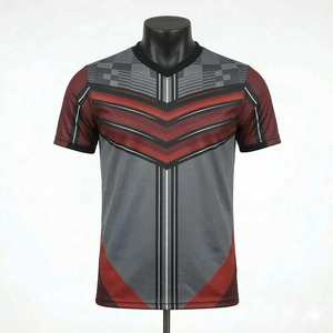 Camisetas de Moda Populares con Diseños Impresos por Sublimación Completa, Camisetas Personalizadas de Diseñador para Hombre, Camisetas de Poliéster y Elastano - Product Image 1