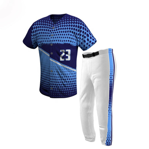 bestQuality Breathable <b>Baseball</b> Uniforms Set Style for Unisex with Plus Size S - Product Image 6