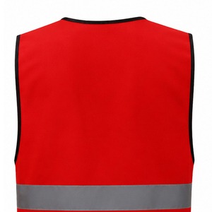 Nouvelle veste de travail confortable et simple avec logo personnalisé, haute visibilité réfléchissante pour hommes, en vente - Product Image 6