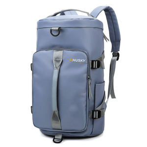 Husky Softback <b>Backpack</b> 36-56L Water Resistant Nylon Outdoor Unisex Shoulder Strap Zipper Closure Camouflage Anti-Theft - Product Image 6