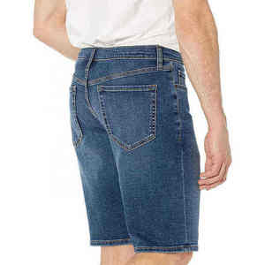 Hot <b>Sale</b> Custom Made Jeans Shorts Light <b>Weight</b> Breathable Men Streetwear Jeans Shorts <b>For</b> Adult - Product Image 4