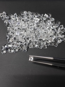 Topacio Blanco Natural de 3.5MM, Corte Cuadrado Escalonado, Gemas Sueltas de la Mejor Calidad para Joyería - Product Image 1