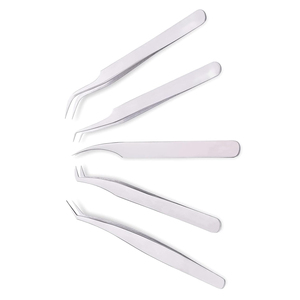 แหนบต่อขนตา LUCKY LASH TOOLS รุ่นใหม่ ปลายแหลม ทนทาน ปลายเรียบ สำหรับต่อขนตารัสเซียนวอลุ่ม คุณภาพสูง ผลิตจากสแตนเลสญี่ปุ่น - Product Image 2