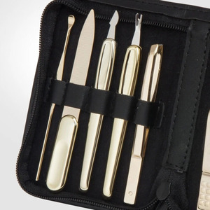 Manufacturer Custom Branded Manicure <b>Kit</b> Stainless Steel <b>Nail</b> Clippers and Grooming Tools Professional Travel <b>Nail</b> Care <b>Kit</b> - Product Image 2
