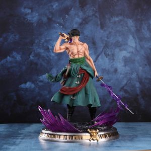 Figura de acción de anime de Roronoa Zoro, modelo de colección de estatuas de personajes de PVC - Product Image 3