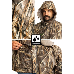 Veste de chasse d'hiver camouflage unisexe GRACE SIGN, confortable, élégante, manches longues, imperméable pour les activités de plein air - Product Image 6