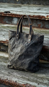 Bolsos Tote Unisex de Moda, Bolsos de Hombro Impermeables con Bordado Otoñal - Product Image 4