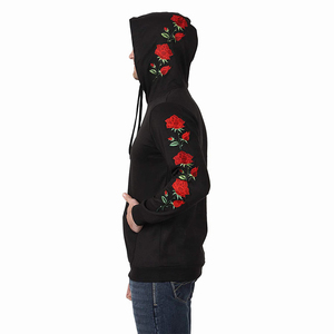 Sweat-shirts brodés pour hommes à prix raisonnable, 100 % coton, infroissables, respirants, écologiques, entièrement personnalisables, avec poches, style décontracté - Product Image 5