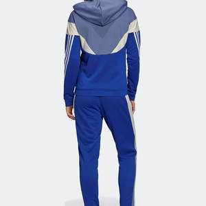 Women's Plus Size Hooded Solid Tracksuits OEM Personalized Multi-Color Winter Apparel Long Sleeve Gym Use Bulk Quantity Cheap - Product Image 3