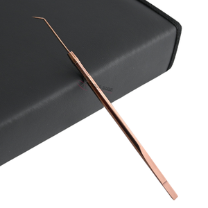 Outil d'isolation des cils de haute précision en acier inoxydable à pointe fine pour la séparation des cils, idéal pour les applications de volume et d'extensions classiques en salon - Product Image 1