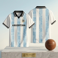 Polo de football d'inspiration rétro, vêtements de sport pour les équipes de club et les activités sportives