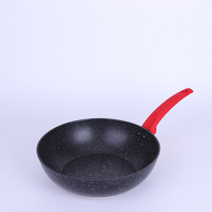 Wok moderne antiadhésif avec base à induction puissante, technologie de chauffage uniforme et poignée confortable pour de meilleurs résultats culinaires - Product Image 6