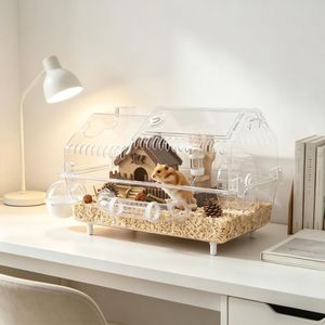 Gabbia di Lusso in Acciaio Inossidabile per Animali Domestici con Motivo Personalizzato per Razze Piccole, Medie e Grandi per Allevamento e Alloggio Interno - Product Image 3