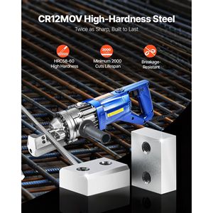 6 pièces de rechange 7/8 pouces 22 mm # 7 Lames électriques de coupe-ferraille double face CR12MOV haute dureté, lames industrielles, nouveau modèle - Product Image 2