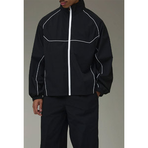 Conjunto Deportivo para Hombre, Chaqueta y Pantalones Impermeables de Nailon, Resistentes al Viento, para Correr - Product Image 3