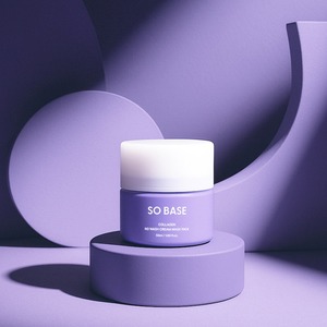 [ECOSMEC] SO BASE Masque Crème au Collagène Hydratant Sans Rinçage en Pot Fraîcheur Longue Durée pour Peaux Sensibles - Product Image 2