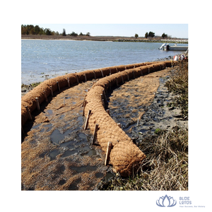 [BEST SELLING] | Coir <b>Logs</b> Biodegradable Coconut Fiber Roll For Erosion Control River Bank Stabilisation from Vietnam - Product Image 1