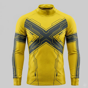 Sports <b>Compression</b> <b>Shirt</b> For Football Players Offering Muscle Stretch Fit And Moisture Control During Intense Training - Product Image 1