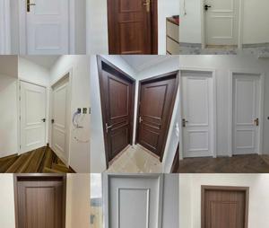 WPC wood-<b>plastic</b> composite doors are completely waterproof – suitable for bathrooms and homes. - Product Image 3