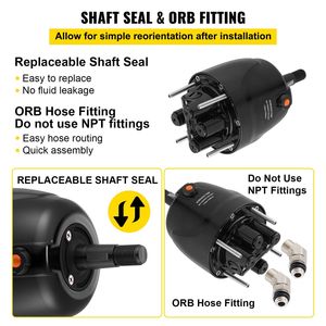 Pompa Idraulica Helm 300 HP HH5271-3 per Barche da Crociera e Runabout, Pompa Idraulica per Sterzo Fuoribordo per Uso Marino - Product Image 4