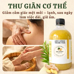 EXTRACTO HERBAL DE JENGIBRE Y ÁRBOL DE TÉ / MELALEUCA WIND 500ML VIETNAM |   CUIDADO HERBAL CON JENGIBRE CONCENTRADO - Product Image 3