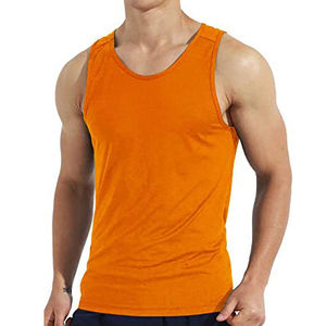 Activewear Men's <b>Clothing</b> Sleeveless Tank Tops Premium Quality Casual Summer Wear Sweat Absorbing Singlet Vests For All Ages Men - Product Image 1