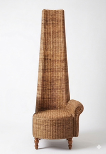 Muebles artesanales de mimbre, silla Natural con diseño único exclusivo minimalista - Product Image 2