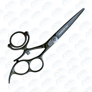 Professionnel Black Fury Double Pivotant Premium Cut Cheveux Ciseaux De Coiffeur Ciseaux De Coupe De Cheveux Professionnels Instruments De Beauté - Product Image 3