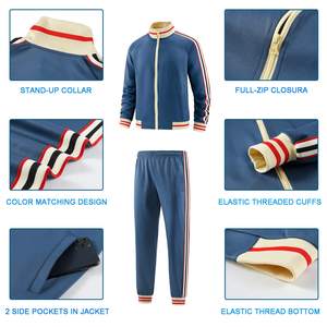 Conjunto Deportivo Informal para Hombre, con Logotipo Personalizado OEM, Dos Piezas, 100% Algodón, Estilo Urbano, Tallas Grandes - Product Image 1