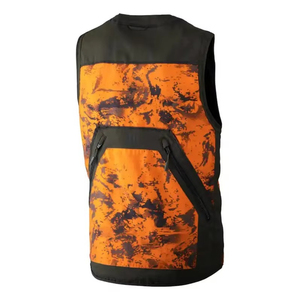 Gilet de chasse matelassé sans manches respirant en softshell, service OEM, gilet de chasse d'hiver personnalisé pour homme, chaud et isolé - Product Image 4