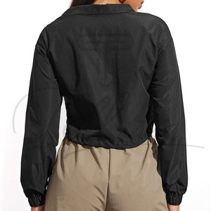 Chaquetas cortavientos para mujer, temporada de invierno, mejor calidad, diseño personalizado, chaqueta cortavientos elegante para mujer en venta - Product Image 2