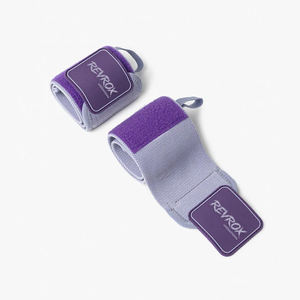 Weightlifting <b>Gym</b> Workout <b>Wrist</b> Support Elastic Compression Custom Logo <b>Wrist</b> <b>Wraps</b> Thumb Loop Design Heavy Strength <b>Wrist</b> <b>Wrap</b> - Product Image 3