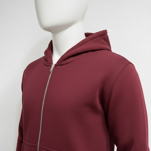 Sudaderas con capucha elegantes para hombre, diseño ligero y cálido, ajuste cómodo, sudaderas con capucha con cremallera, ideales para viajes y uso diario, de algodón - Product Image 4