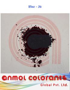 Colorantes Anmol, Tinte Solvente AZUL 36 en Polvo para Aplicaciones en Cuero, Textiles y Pintura - Product Image 2