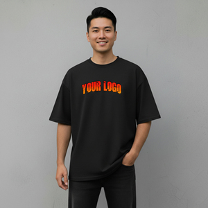 Camiseta de Hombre de Primera Calidad, Informal, para Verano, 180g, 100% Algodón, Personalizable, Corte Holgado, Transpirable, Ecológica, Estilo Moderno - Product Image 1