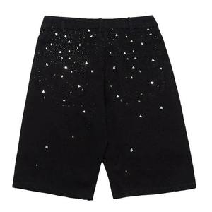 Pantalones Cortos Personalizados Baratos con Diseño de Diamantes de Imitación, Estilo Vintage, Tallas Grandes Disponibles para Hombre - Product Image 5