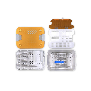Kit chirurgical Azicon pour système de fixation osseuse du pied, en acier inoxydable, pour plaque orthopédique de la cheville et de l'avant-pied, avec vis de fixation - Product Image 1