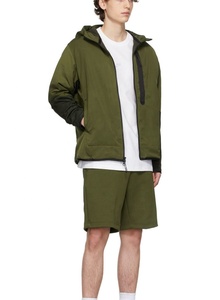 Shorts de sport pour hommes en molleton de coton de haute qualité 2026, anti-plis, grandes tailles, avec cordon de serrage et deux poches avant - Product Image 4