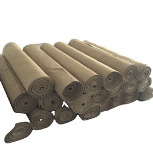 Bán Buôn Không Thấm Nước 100% Cotton Sáp Vải Vải Cho Túi Lều Bạt Tấm Thả Túi Ngủ Tùy Chỉnh Khaki Xanh - Product Image 1