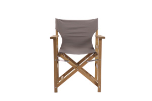 Chaise de réalisateur conçue avec un cadre pliable, un siège en tissu durable et un support pour les accoudoirs, adaptée aux événements en plein air et aux tournages de films. - Product Image 3