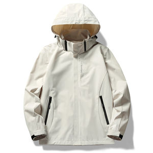 Chaqueta Impermeable con Capucha para Exteriores, Ropa Deportiva para Senderismo, Transpirable, para Montañismo y Camping - Product Image 1