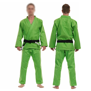 Pink Karate Uniform Set for Adults Unisex Cotton Martial Arts Wear with White Belt Regular Fit Durable Plain Dyed OEM ODM Custom - Product Image 4