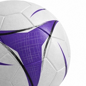 Ballon de football professionnel pliable en cuir PU de haute qualité, multicolore, pour l'entraînement sportif, les matchs et les pratiques, prix de gros - Product Image 3